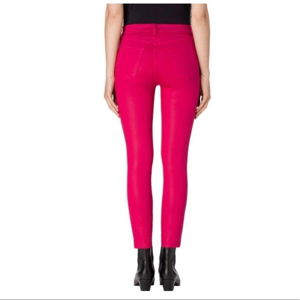 [J Brand] Super Skinny Dizzy Pink Jeans